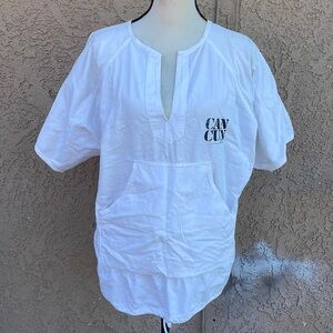 Vintage Cancun Mexico Shirt Sz L Baja Surf